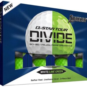 Srixon Q Star Divide White/Green Golf Ball